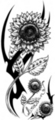 Thumbnail 3 x Tattoo flashes - Sunflower Thumbnail 3 x Tattoo flashes - Sunflower