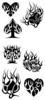 Thumbnail 7 x Tattoo flashes - Ace of spades - Hearts Thumbnail 7 x Tattoo flashes - Ace of spades - Hearts