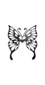 Thumbnail Tattoo flash - Butterfly with heart Thumbnail Tattoo flash - Butterfly with heart