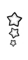 Thumbnail Tattoo flash - Three stars Thumbnail Tattoo flash - Three stars