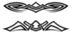 Thumbnail 2 x Tattoo flashes - Tribal Armbands Thumbnail 2 x Tattoo flashes - Tribal Armbands