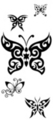 Thumbnail 5 x Tattoo flashes - Butterflies