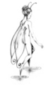 Thumbnail Tattoo flash - Fairy walking on the water Thumbnail Tattoo flash - Fairy walking on the water