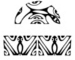Thumbnail 2 x Tattoo flashes -Geckos Armbands in 2 different shapes