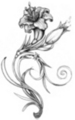 Thumbnail Tattoo flash - Lilium