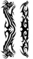 Thumbnail 2 x Tattoo flashes - Tribal Dragons Thumbnail 2 x Tattoo flashes - Tribal Dragons