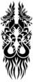 Thumbnail Tattoo flash - Tribal Dragon Thumbnail Tattoo flash - Tribal Dragon