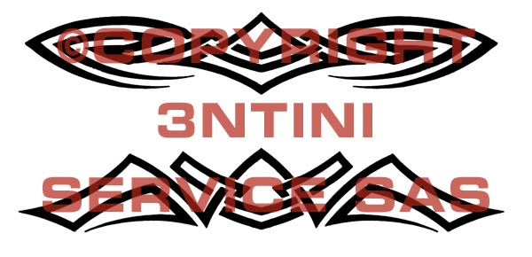 Product picture 2 x Tattoo flashes - Tribal Armbands