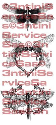 Product picture 3 x Tattoo flashes - Dragonflies