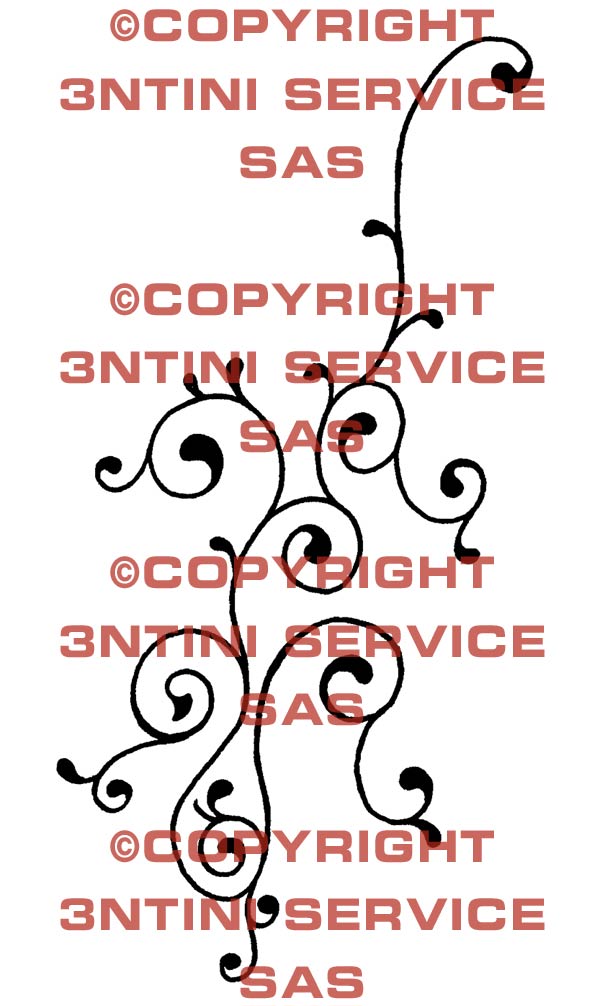 Product picture Tattoo flash - Tribal Gecko