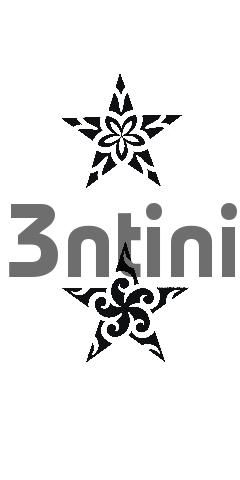 Product picture 2 x Tattoo flashes - Stars