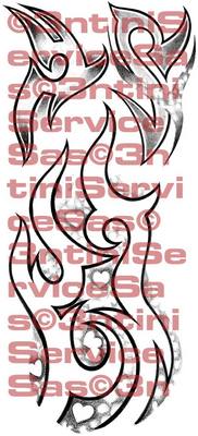 Product picture 3 x Tattoo flashes - Outline Tribals